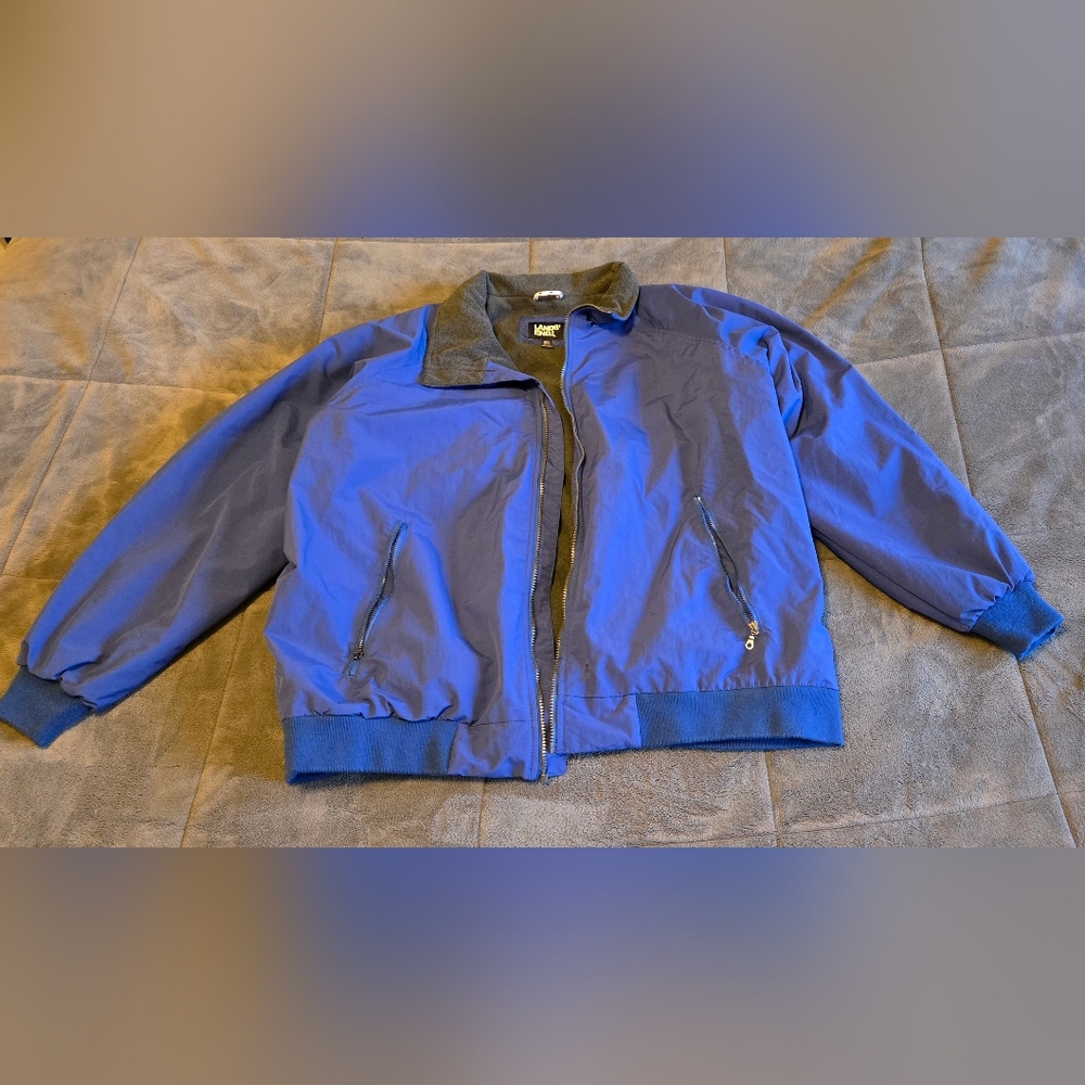 Blue Lands' End Squall Jacket